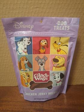 Disney 722791421016 Dog Treats Chicken Jerky Recipe 8oz