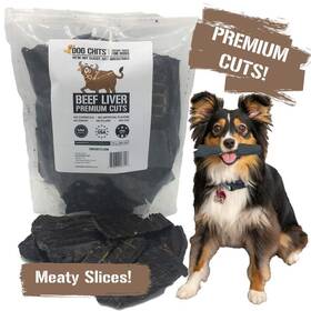 Dog Chits 858878007146 Beef Liver-premium Cuts And Puppy Chews Made In Usa Grass Fed
