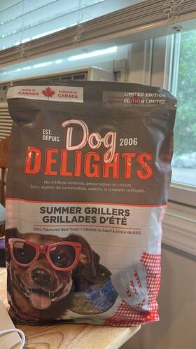 70527 Dog Delights Summer Grillers 35oz Bb/ma 2026 Jl 20