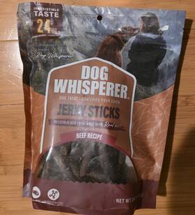 Dog Whisperer 840139903120 Beef Jerky Sticks Treats 24 Oz Bag Best By May 2026