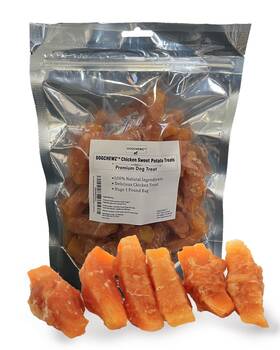 Dogchewz 850003856056 Premium Chicken Wrapped Sweet Potato Jerky Treats For Dogs Size 1 Lb 37