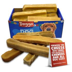 Doggo Dog Chew 649615218990 - Premium Yak Cheese Himalayan Chews Natural F