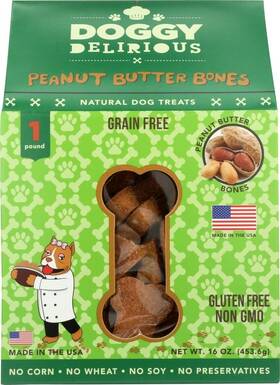 Doggy Delirious 728360032362 Crunchy Dog Treats For All Pet Sizes Breeds All-natural Puppy Treat 10