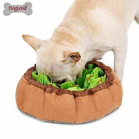 Pd50034-pk-u Doglemi Pet Sniffle Mat Dog Puzzle Toys Interactive Feeding Training Bowl