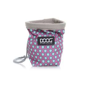 Tp05sm Doog Treat And Training Pouch Small Pink/tear Drops 4.5 Inch X 5.5