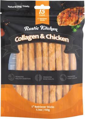 71231 Doskocil Manufacturing Company Inc. Collagen Chews For Dogs Real Chicken Dog Long Lasting Rawhide Free -15