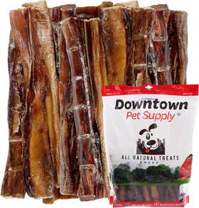 Downtown Pet Supply 445030930997 Usa-made Bully Sticks For Large Dogs 6 Inch 10-pack Regular