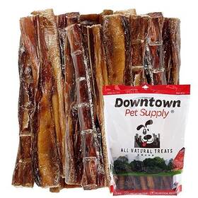 Downtown Pet Supply 661708308296 Usa Sourced 6 Inch 10 Pack Bully Sticks For Large Dogs Regular - Rawhide Free D Downtown Pet Supply 661708308296 Usa Sourced 6 Inch 10 Pack Bully Sticks For Large Dogs Regular - Rawhide Free D