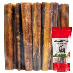 Downtown Pet Supply 700220495289 Bully Sticks For Dogs 6 Inch 5-pack Jumbo Non-gmo Grain Free Rawhide D