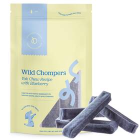 Downtown Pet Supply 840042318714 Barkery Dental Yak Chews - Blueberry 2 Pack