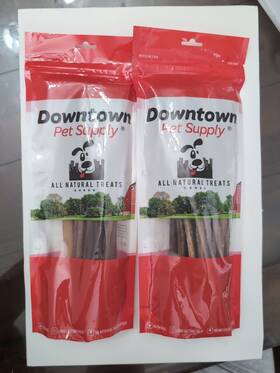 B076vp7p1c Downtown Pet Supply Lot 2 12-inch Bully Sticks For Large Dogs Pack Of 8 - Single Ingredient Rawhide