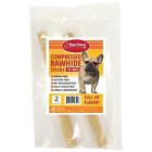 Dpraw10-2 Raw Paws Pet Premium Compressed Rawhide Sticks For 853458007547