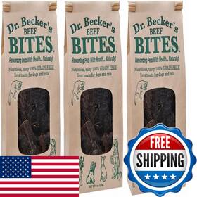B01bpgkqss Dr. Beckers Original Beef Bites Grain Liver Training Treats For