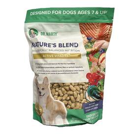 500122 Dr. Marty Natures Blend For Active Vitality Seniors Dog Food 16 Oz