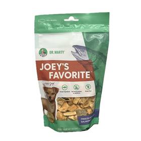 500810 Dr. Marty Joeys Favorite Salmon Dog Treat 4 Oz