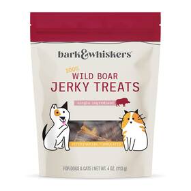 60087 Dr. Mercola Wild Boar Jerky For Dogs And Cats 4 Oz. Ounce Pack Of 1