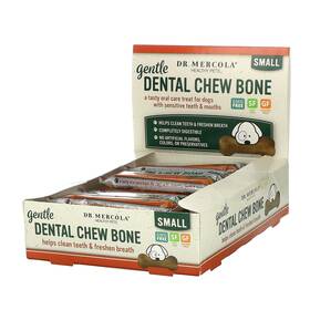 Mcl-03075 Dr. Mercola Gentle Dental Chew Bone Small For Dogs 12 Bones 0.67 Oz 19 G