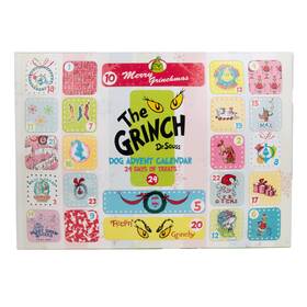 Dr. Seuss For Pets 742797069951 How The Grinch Stole Christmas Dog Treat Advent Calendar 24 Surprise Treats
