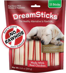 Dbc-02396-12 Dreambone Dreamsticks With Real Chicken Chews For Dogs 15 Count