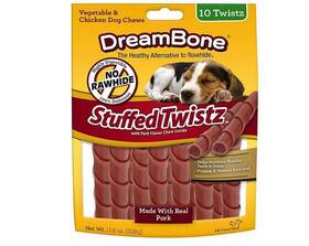 Dbst-02363-12 Dreambone Stuffed Twistz 10 Count Rawhide-free Chews