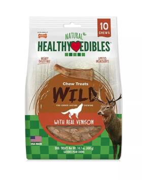 Dreamedge Shop 365277607629 Nylabone Healthy Edibles Wild Antler Chews - Venison- Medium
