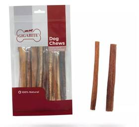Dreamedge Shop 533094331281 Gigabite 6-inch All Natural Odor Free Half-cut Bully Sticks 10 Count