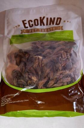 Ecokind Pet Treats 647732899498 Braided Bully Sticks For Dogs All Natural 6in 1lb Bag