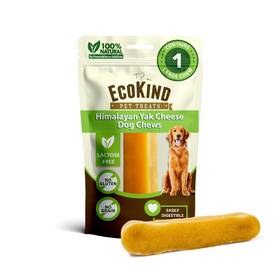 Ecokind Pet Treats 647732900408 Premium Gold Yak Cheese Himalayan Dog Chews Large Breed