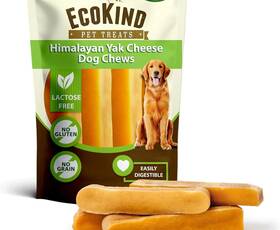 6998df8b89ccd393732d4766 Ecokind Pet Treats Yak Cheese Himalayan Dog Chews -large Dogs- Long Lasting-5 Slabs 1lb