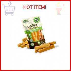 Ecokind Pet Treats 850071072259 Premium Gold Yak Cheese Himalayan Dog Chews Large Breed All
