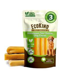 Ecokind Pet Treats 860006844998 Premium Gold Monster Yak Cheese Himalayan Dog Chew Large