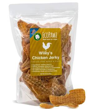 Ecopawz 649906731573 Wileys Chicken Jerky Pet Treats Grain Free Dog 1 Pound Pack Of
