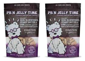 Einstein Pets 853309004169 Pb N Jelly Classics Crunchy Treats All Natural Protein Packed Organic Dog An