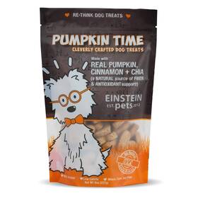 Enp00410-kw Einstein Pets Pets- Pumpkin Time- Grain Free And Organic Dog Treats- 8oz