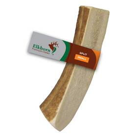 Elkhorn Premium Chews 710847697638 Small Split Single Pack For 0-20 Lb Dogs And Puppies Grade Elk An