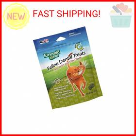 00403-ct Emerald Pet Feline Dental Treats Tasty And Crunchy Cat Grain Free Natural