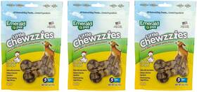Emerald Pet 853258004869 3 Pack Of Little Chewzzies 5 Ounces Each Chicken Flavor Low Calorie Wheat-f