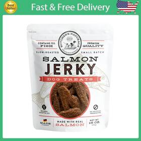 Eurofresh Foods Inc. 445003265255 Butchers Naturals Slow-roasted Dry Salmon Jerky Treats For Dogs 16 Oz