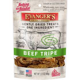 Evangers 077627602016 Gently Dried Treats - Beef Tripe 3.5 Oz