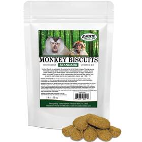 335en Exotic Nutrition Monkey Biscuits Standard 3 Lb. - Healthy And Crunchy Biscuit Treat For Prair