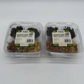 Exotic Nutrition 858196007842 Herbivore Variety Pack Small Pet Treats 2pk