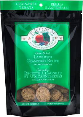 Family Foods 072705121205 Four-star Oven-baked Dog Treats With Lamb And Cranberry - 8 Oz