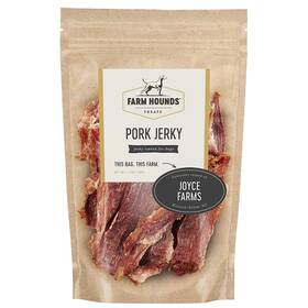 Farm Hounds 852909008188 - Pork Jerky Premium Natural For 3.5 Ounce Pack Of 1