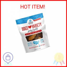 Farmland Traditions 689791490728 Filler Free Dogs Love Variety Premium Jerky Treats For
