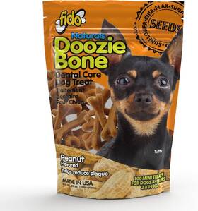 Na-373 Fido Naturals Doozie Bone Mini Bulk Bag 100 Count