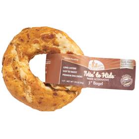 Fieldcrest Farms 810002631719 Nothinft To Hide Bagels Rawhide Alternative Peanut Butter 6 Pack
