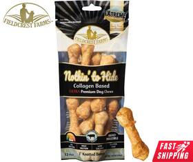 Fieldcrest Farms 810002633003 Nothin To Hide Knotted Bones Dog Treat Chews Beef 3 Inch Pack Of 12 Fieldcrest Farms 810002633003 Nothin To Hide Knotted Bones Dog Treat Chews Beef 3 Inch Pack Of 12