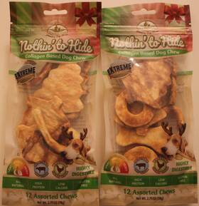 Fieldcrest Farms 810002633508 2-pack Nothinft To Hide Collagen Based Dog Chews Beef Chicken
