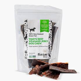 First Light 744760013534 Farms Wagyu Beef Esophagus Dog Treats Gullet Sticks For Dogs Eso