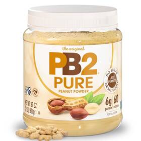 Foods 744110849189 Pure Peanut Butter Powder - 2 Lb/32 Oz Jar No Added Sugar Salt